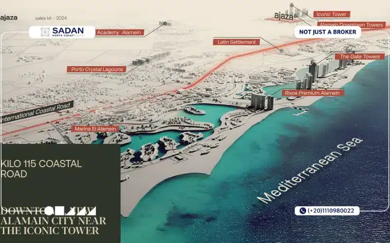 موقع اجازة العلمين الجديدة