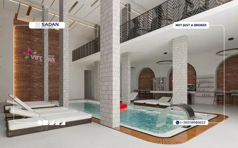 حمامات سباحة مشروع فرجينيا فلاور