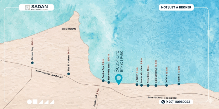 مشروع شور ريزيدنس الساحل الشمالي Shore Residence North Coast