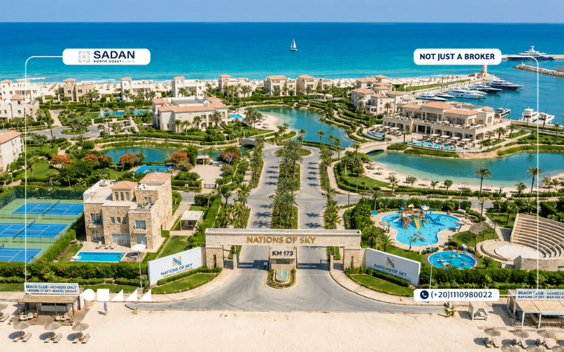 مشروع نيشنز أوف سكاي الساحل الشمالي Nations Of Sky North Coast جدول أسعار